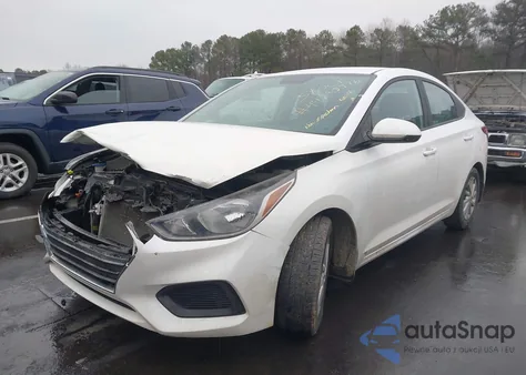 2018 Hyundai Accent Sel from USA, damaged, VIN 3KPC24A32JE026728
